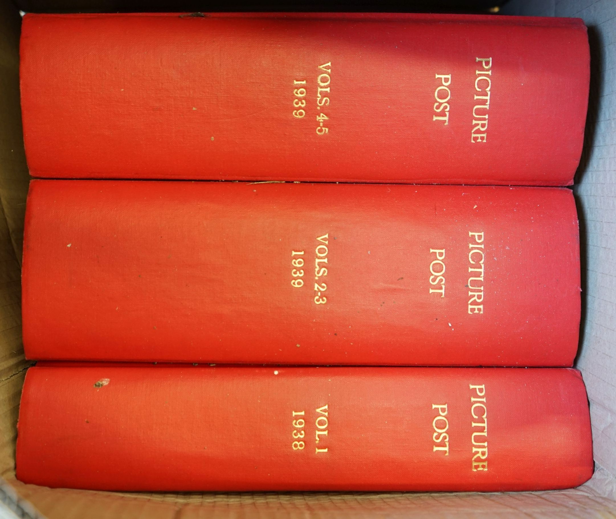 The Picture Post, 1938 to 1951, incomplete run in 19 bindings